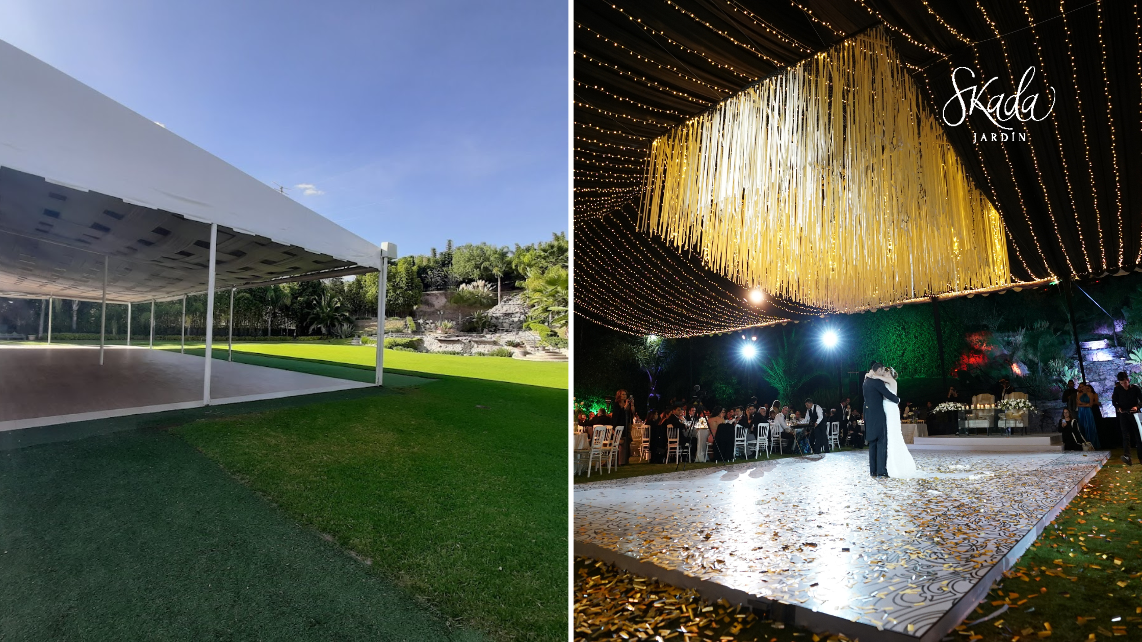 Antes y Después: Así Transformamos Nuestro Jardín para tus Eventos